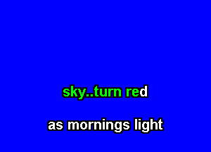 sky..turn red

as mornings light