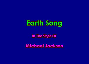 Earth Song