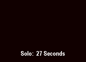 SOIOZ 27 Seconds