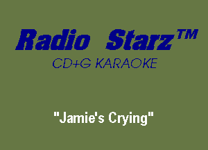 Jamie's Crying