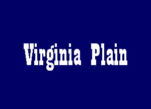 Virginia Plain