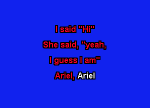 Ariel