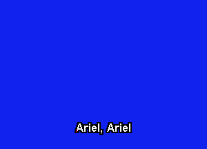 Ariel, Ariel