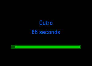 Outro
86 seconds

2!