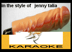 in the style of jenny talia