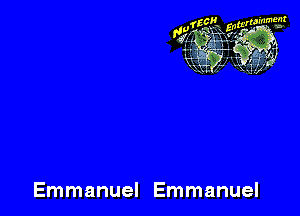 Emmanuel Emmanuel