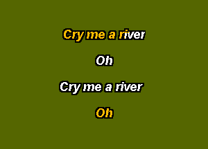 Cry me a river

on

Cry me a river

on
