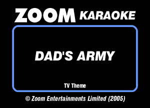 26296291353 KARAOKE

DADS ARMY

WTtm
OMWWMJ