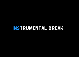 INSTRUMENTAL BREAK