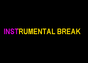 INSTRUMENTAL BREAK