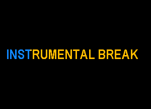 INSTRUMENTAL BREAK