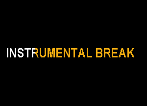 INSTRUMENTAL BREAK