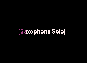 ISaxophone Solol