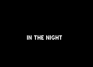 IN THE NIGHT