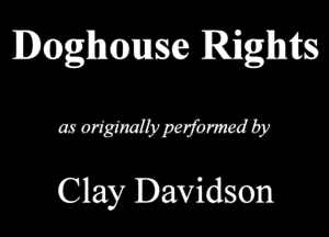 Dwghmnse Rfighfrs

wwmwby
Clay Davidson
