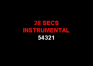 288ECS
INSTRUMENTAL

54321