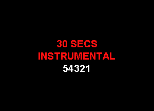 SOSECS

INSTRUMENTAL
54321