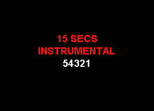 158ECS
INSTRUMENTAL

54321