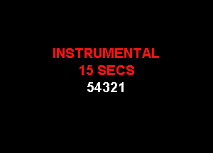 INSTRUMENTAL
158ECS

54321