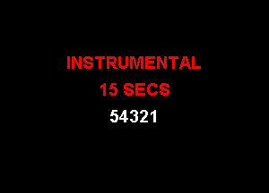 INSTRUMENTAL
158ECS

54321