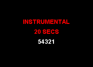 INSTRUMENTAL
ZOSECS

54321