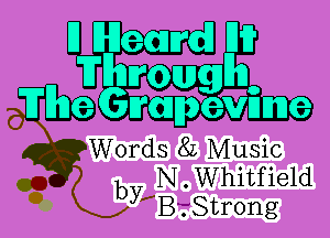 Words 8L Music
N . Whitfield

bny78trong