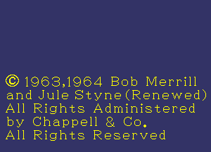 C3) 1963,1964 Bob Merrill
and Jule Styne(Renewed)

All Rights Administered
by Chappell 81 Co.
All Rights Reserved