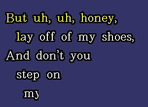 But uh, uh, honey,
lay off of my shoes,

And d...

IronOcr License Exception.  To deploy IronOcr please apply a commercial license key or free 30 day deployment trial key at  http://ironsoftware.com/csharp/ocr/licensing/.  Keys may be applied by setting IronOcr.License.LicenseKey at any point in your application before IronOCR is used.