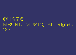 ((31976
MBURU MUSIC. All Rights

(inn