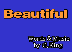 Icaaacmitwwn

Words 8L Music
by C. King