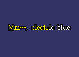 electric blue