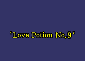 love Potion No.9,