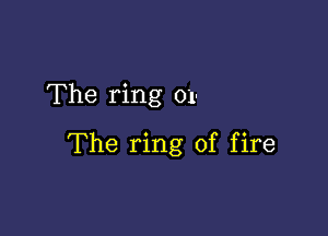 The ring 01-

The ring of fire