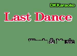 Last Dance

MMSZTW