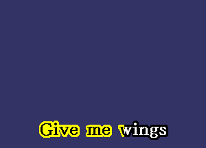 m m wings