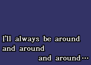 F11 always be around

and around
and aroun ...