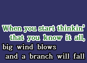 anm
m E03 Em,

big Wind blows

and a branch Will fall