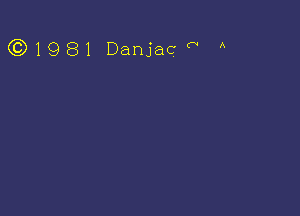 (3)1981Danjaccw A