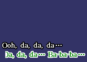 Ooh, da, da, dam
Q31, QB!!!) Ba-ba-baooo