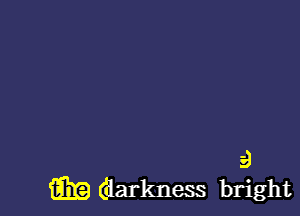 E)
i339 (darkness bright