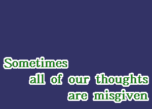 am (93 thoughts