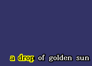 a m of golden sun