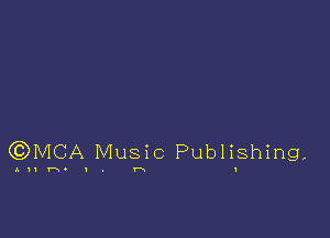 (QMCA Music Publishing,