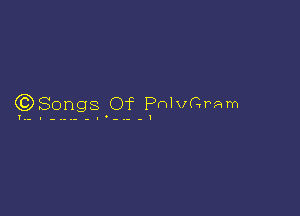 QDSongs Of Pnvamm