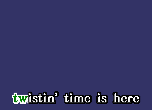 Mstid time is here