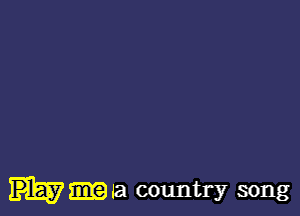 Ia country song