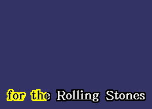 fake Rolling Stones