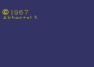 (3)1967

Alzhoo- 91R