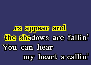 ganglia

G319 dmdows are fallin

You can hear
my heart a-callin,