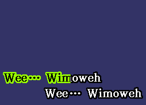 magma mloweh

Wee Wimoweh